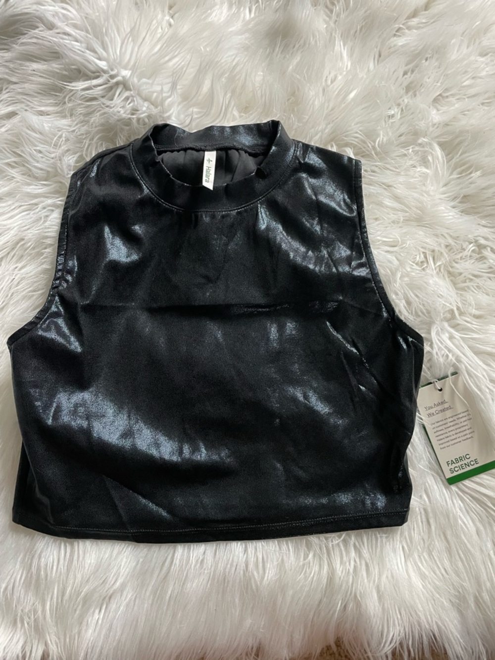 Halara shiny tank top